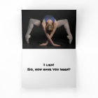 CAN YOU - THINKING ABOUT YOU CARD