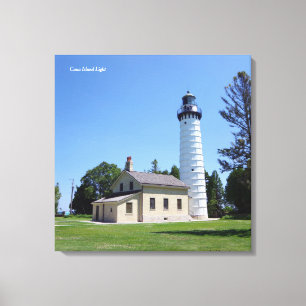 Cana Island Light canvas print
