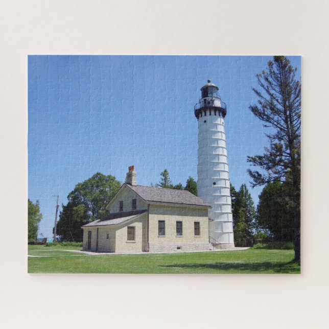Cana Island Light Jigsaw Puzzle (Horizontal)