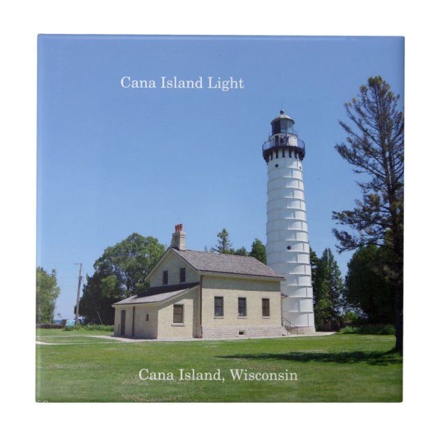 Cana Island Light tile (Front)