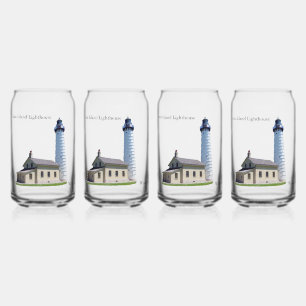 Cana Island Lighthouse can glass