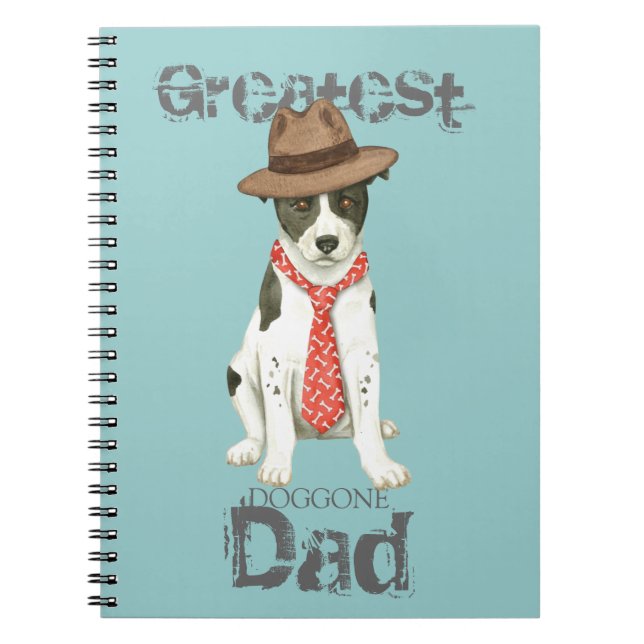 Canaan Dog Dad Notebook (Front)
