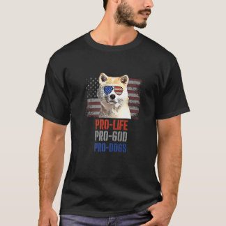 Canaan Dog Pro Life Pro God Pro Dogs T-Shirt