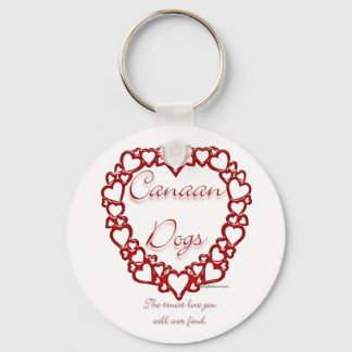 Canaan Dog True Love - Keychain
