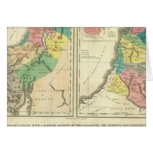 Canaan - Israel Atlas Map
