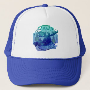 Canaan Vermont rustic moose hat