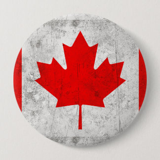 Canada 10 Cm Round Badge