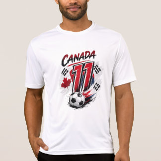 Canada #11 Soccer Fan T-Shirt | World Football Ins