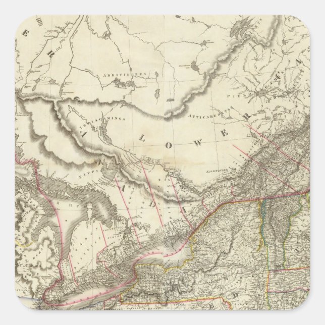 Canada 11 square sticker (Front)