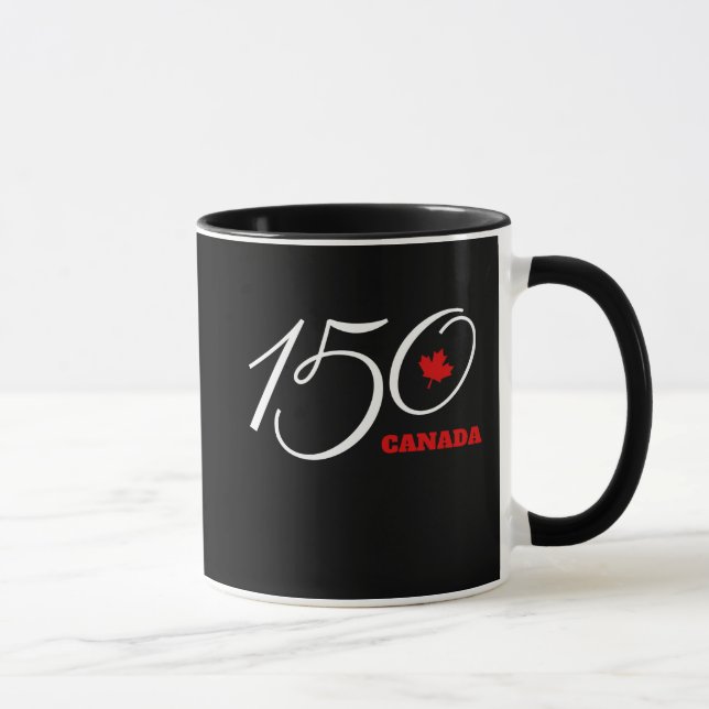Canada 150 Coffee Mug.  Canada Day Celebration Mug (Right)