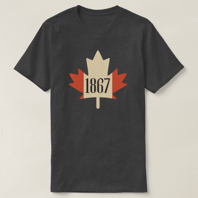 Canada 1867 T-Shirt (Design Front)