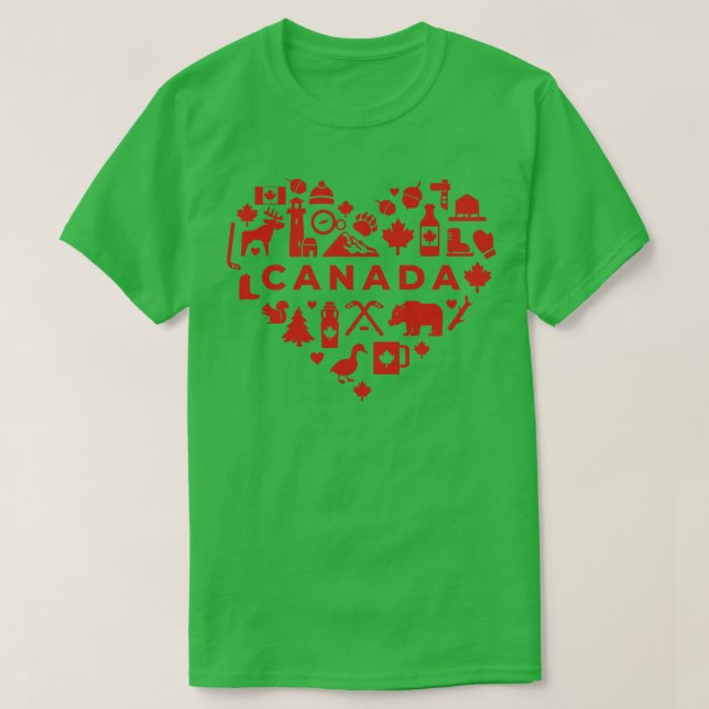 Canada 1 T-Shirt (Design Front)