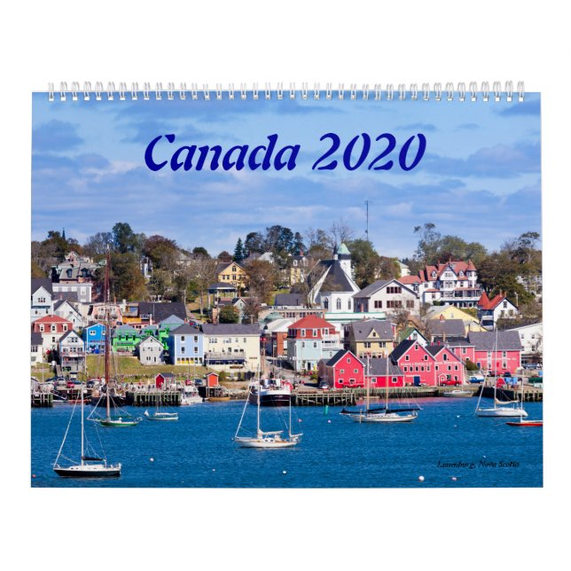 Canada 2020 - Large Calendar (Cover)