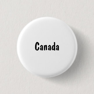 Canada 3 Cm Round Badge