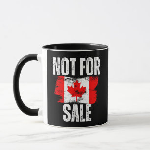 Canada 51st State Not for Sale Canadian Pride Mug