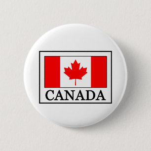 Canada 6 Cm Round Badge