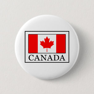 Canada 6 Cm Round Badge