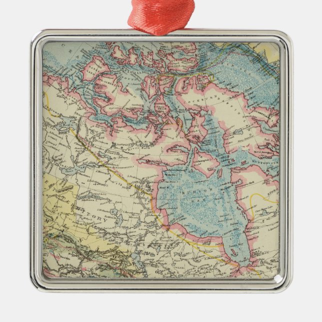 Canada 6 metal tree decoration (Front)