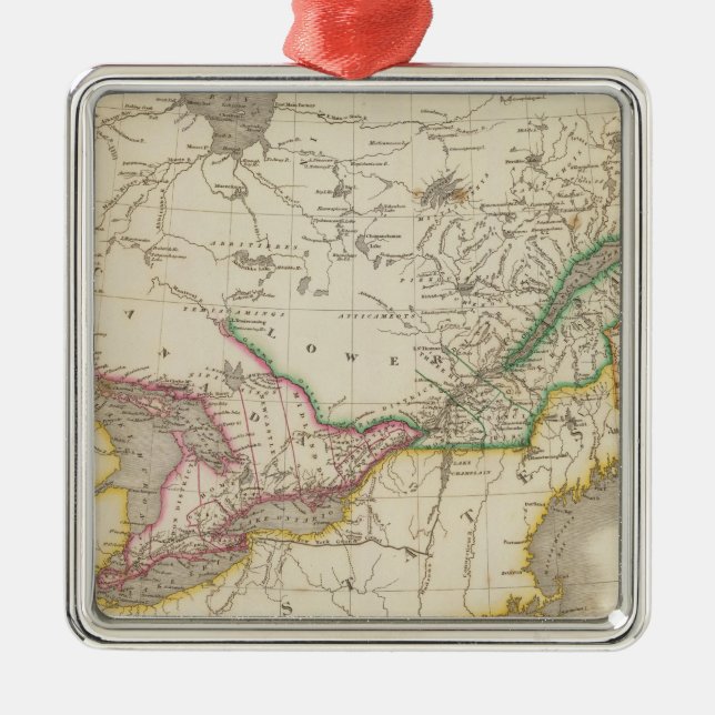 Canada 7 metal tree decoration (Front)