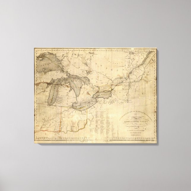 Canada 8 canvas print (Front)