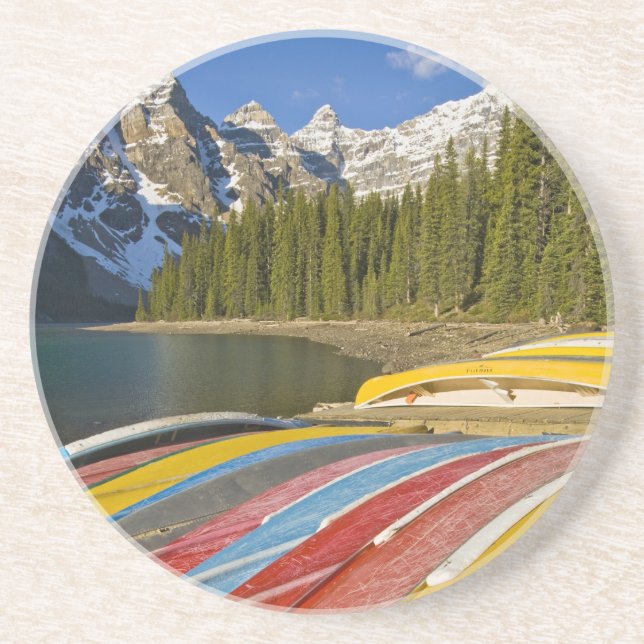 Canada, Alberta, Banff National Park, Moraine Coaster (Front)