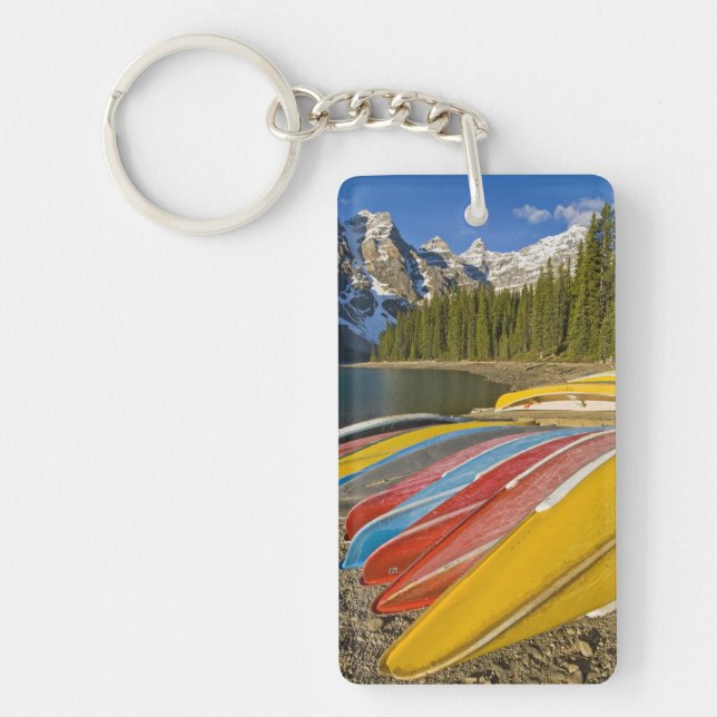 Canada, Alberta, Banff National Park, Moraine Key Ring (Front)