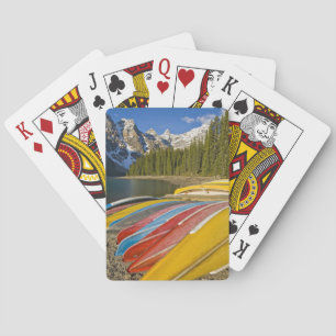Canada, Alberta, Banff National Park, Moraine Playing Cards