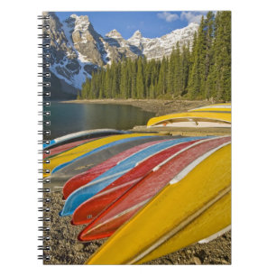 Canada, Alberta, Banff National Park, Moraine Spiral Notebook