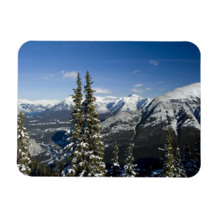 Canada, Alberta, Banff. Views of the Bow Valley Magnet