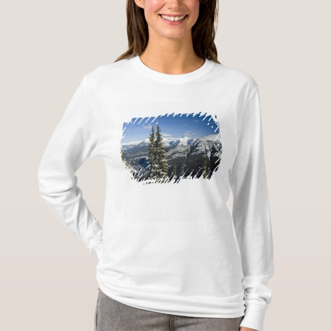 Canada, Alberta, Banff. Views of the Bow Valley T-Shirt (Front)
