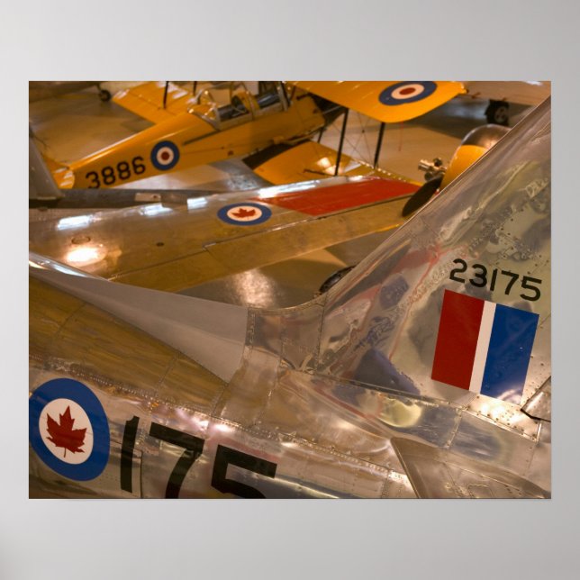 Canada, Alberta, Calgary: Aero Space Museum of Poster (Front)
