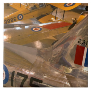 Canada, Alberta, Calgary: Aero Space Museum of Tile