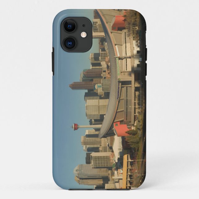 Canada, Alberta, Calgary: City Skyline from 3 Case-Mate iPhone Case (Back)