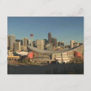 Canada, Alberta, Calgary: City Skyline from 3 Postcard