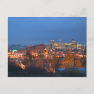Canada, Alberta, Calgary: City Skyline from 4 Postcard