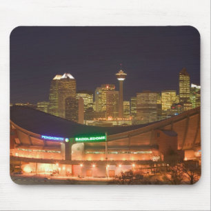 Canada, Alberta, Calgary: City Skyline from Mouse Pad