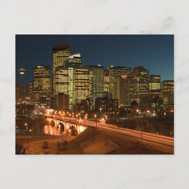 Canada, Alberta, Calgary: Downtown Calgary, Postcard (Front)