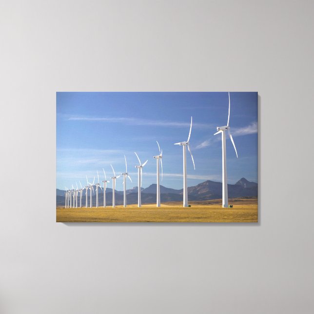 Canada, Alberta, Crowsnest Pass Area: Cowley Canvas Print (Front)