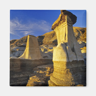 Canada, Alberta, Drumheller. Hoodoos. Magnet