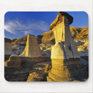 Canada, Alberta, Drumheller. Hoodoos. Mouse Pad