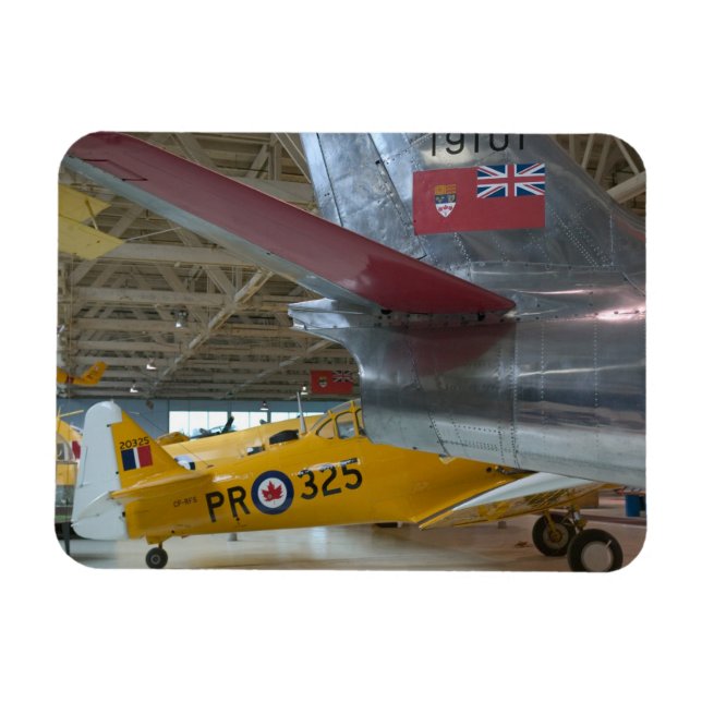 Canada, Alberta, Edmonton: Alberta Aviation 2 Magnet (Horizontal)