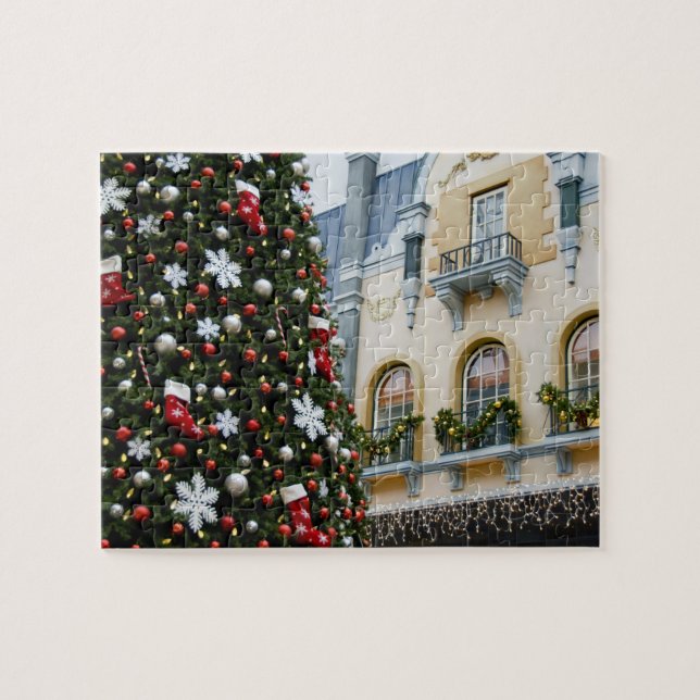 Canada, Alberta, Edmonton. West Edmonton Mall. Jigsaw Puzzle (Horizontal)