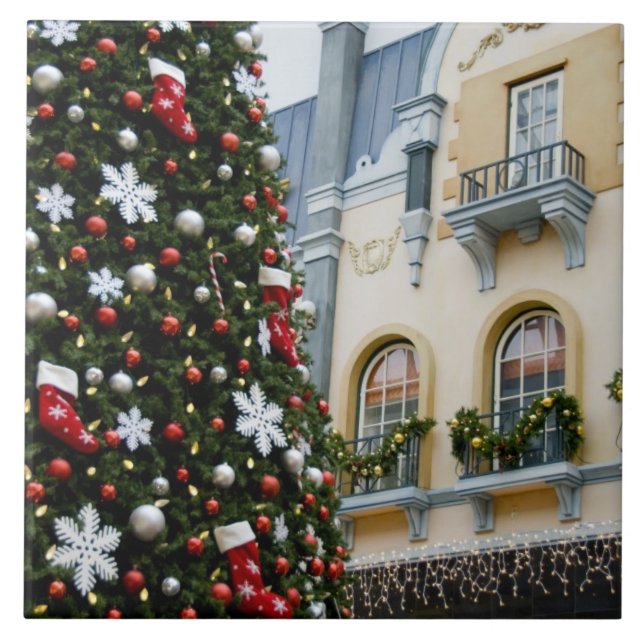 Canada, Alberta, Edmonton. West Edmonton Mall. Tile (Front)