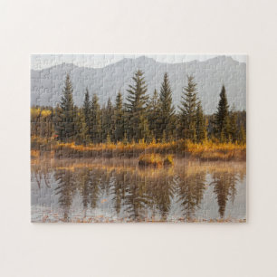 Canada, Alberta, Jasper National Park Jigsaw Puzzle