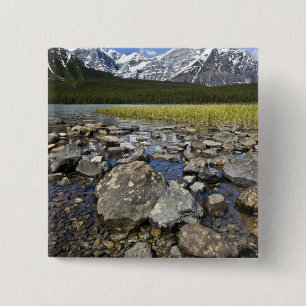 Canada, Alberta, Rocky Mountains, Banff National 15 Cm Square Badge