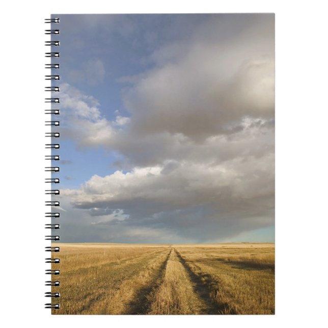 Canada, Alberta, Stand Off: Landscape with Spiral Notebook (Front)