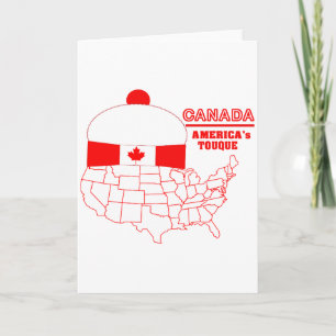 Canada America's Cool Tuque Holiday Card