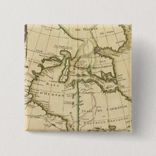Canada and Greenland 15 Cm Square Badge
