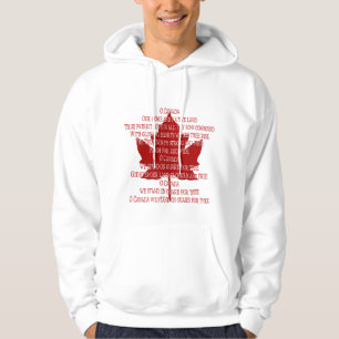 Canada Anthem Hoodie Souvenir Canada Shirts Gifts