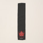 Canada Anthem Scarf Personalised Canada Scarves<br><div class="desc">Canada Scarf Canadian Souvenir Scarves Canada Anthem Scarves Personalised Classic Canada Accessories & Customised Canada Gifts for Men Women Kids Home & Office & Teams Canada Scarves Canada Anthem Gifts Design by Artist / Designer Kim Hunter. Click "Customise" to Add More Text Change Language Choose Fonts and Custom Colours Canada...</div>